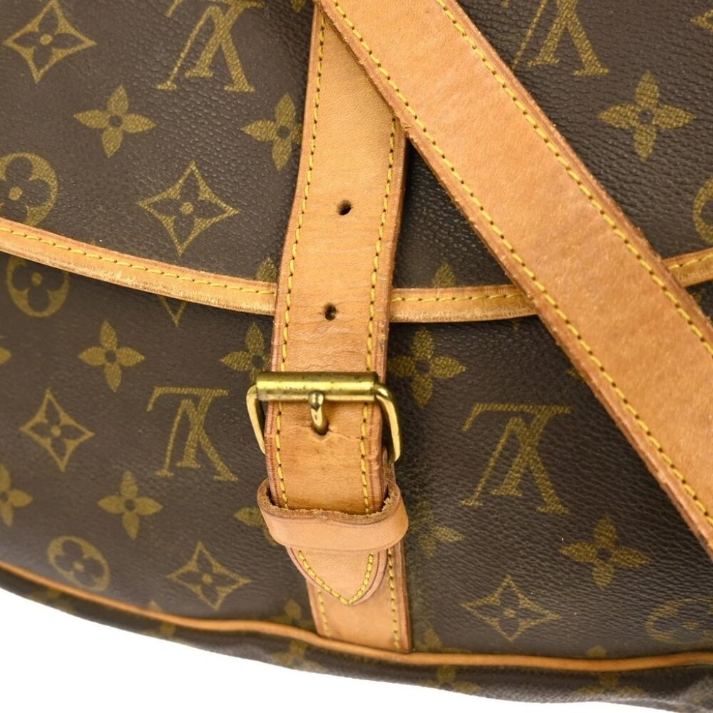 Louis Vuitton Saumur 35 Shoulder Bag Monogram M42254 AR1922 YQ05001 BNN05 - Picture 9 of 9